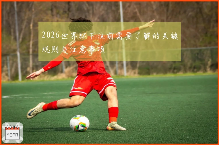2026世界杯下注前需要了解的关键规则与注意事项